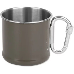 Kubek z karabińczykiem Mil-Tec - 500 ml -