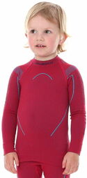 Bluza Termoaktywna Brubeck dziewczęca THERMO rubinowa