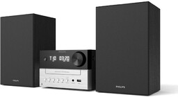 Mikrowieża Philips Bass Reflex 20W Bluetooth 5.4 Fm