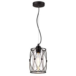 Lampa wisząca Gary czarna