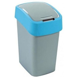 CURVER Kosz na śmieci Flip Bin 25L Srebrno-niebieski