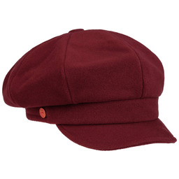 Women s Newsboy Cap by Mayser, bordowy, cm