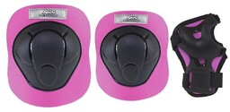 Zestaw ochraniaczy Nils H210 (pink)