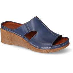 Klapki Stella 964 Niebieskie 19 lico