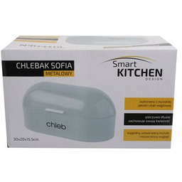 Chlebak Sofia 30 x20 x 15,5 cm biały