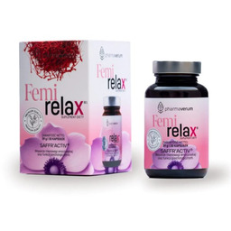 Femirelax szafran wsparcie równowagi emocjonalnej 30 kapsułek