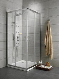 Kabina prysznicowa kwadratowa Radaway Premium Plus C 100