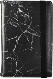 Notes A5 na gumkę kratka MARBLE N-25PR -