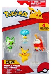 JAZWARES Zestaw figurek Pokémon Battle PKW3402