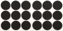 Vorel Podkładki z pianki 25mm czarne 18szt. 74886
