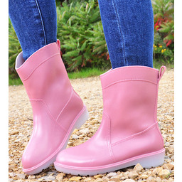 Różowe kalosze gumiaki damskie