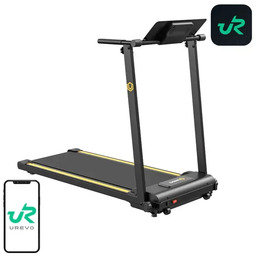 Bieżnia elektryczna UREVO Foldi Mini (czarno- pomarańczowa)