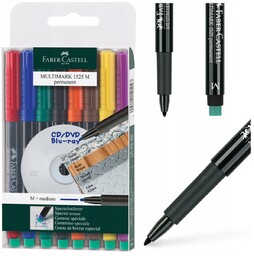 FABER-CASTELL Foliopis marker cienkopis do płyt M 1