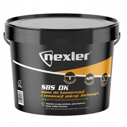 Masa bitumiczna Nexler czarny 10 l