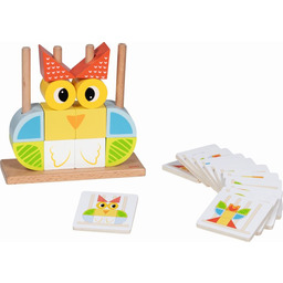 Gra logiczna dla dzieci Vario peg Drewniane klocki