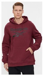 Reebok Bluza Identity Fleece Stacked Logo IM3955 Bordowy