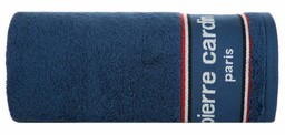 Eurofirany Ręcznik Karl 70x140 granatowy frotte 450g/m2 Pierre