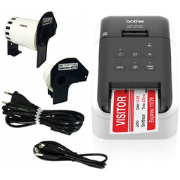 Drukarka etykiet Brother QL810W, sieć Lan i W-Fi,
