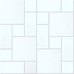 MIDAS - Mozaika szklana 6mm A-MGL06-XX-019 biała