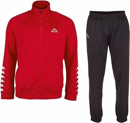 Kappa Męski 303307 Till dres treningowy, uniseks, czerwony
