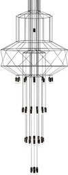 Lampa stylowa wisząca FLUSSO 43 - JD0032-43P -