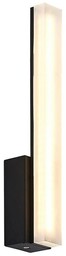 Lucande - Lisana LED VerticalLampa Ścienna IP44 Black