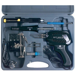 Toolcraft Zestaw lutowniczy 30/100W lutownica x2 w walizce
