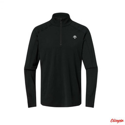 Descente Golf męski T-Neck - Black