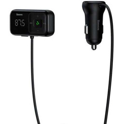 Transmiter FM Bluetooth z ładowarką USB 3.1A Baseus