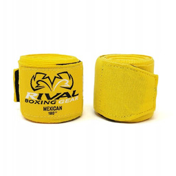 Rival Bandaże Bokserskie Owijki Mexican Handwraps Yellow 4,5m