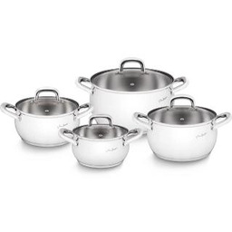 Lamart Shape LT1111 Indukcja Stal nierdzewna 8 elementów