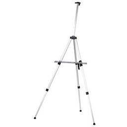 Sztaluga plenerowa, aluminiowa srebrna Renesans