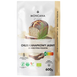 Moncana Mąka na Chleb bezglutenowy Kanapkowy ze skrzypem