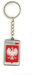 Brelok Polska godło metalowy