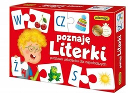 Adamigo Poznaję literki - gra puzzlowa