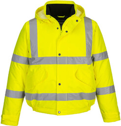 PORTWEST S463 KURTKA OSTRZEGAWCZA BOMBER; ŻÓŁTY