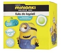 MINIONKI Musująca kula do kąpieli Gruszka, 165g