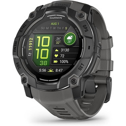 Garmin Instinct 3, 50mm AMOLED GPS Smartwatch, Black