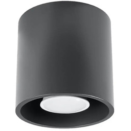 Plafon ORBIS 1 antracyt SL.0568 - Sollux