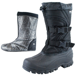 Mil-Tec Buty Śniegowce Thinsulate Czarne - 46