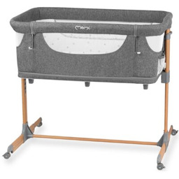 MOMI Łóżeczko Smart Bed 4W1 Szary Zyskaj