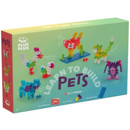 PLUS-PLUS Klocki plastikowe Naucz się budować Zwierzęta 014-3962
