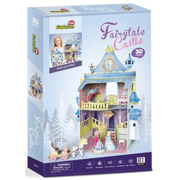 CUBIC FUN Puzzle 3D Domek dla lalek P809H