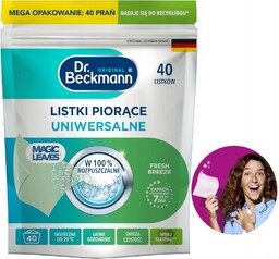 Dr. Beckmann MAGIC LEAVES Chusteczki Listki Piorące