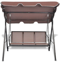 Edinos Huśtawka metalowa ogrodowa 3-osobowa Z7-Z06