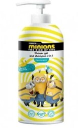 MINIONKI żel pod prysznic i szampon banan 2w1,