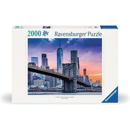 Puzzle 2D 2000 elementów: Panorama Nowego Jorku