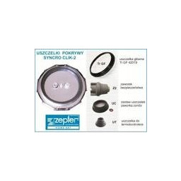 Uszczelka +Zawór gumowy pokrywy szybkowarowej Syncro-clik Zepter 20cm