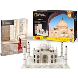 CUBIC FUN Puzzle 3D National Geographic Taj Mahal