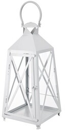 MY HOME Lampion White Decor 66556 Biały